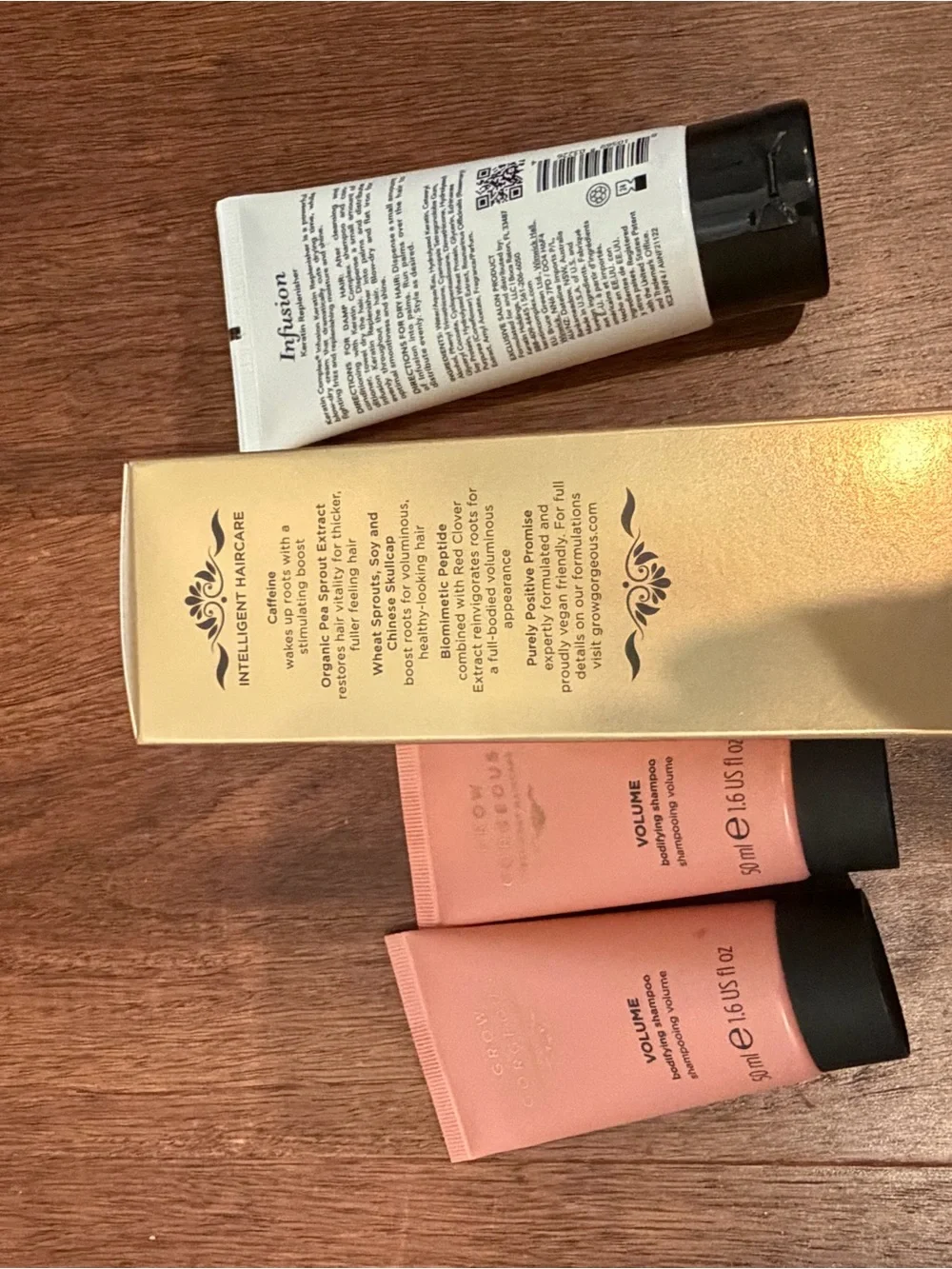 Grow gorgeous and keratin includes grow